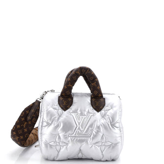 Louis Vuitton Speedy Bandouliere Bag Monogram Quilted Econyl Nylon 25