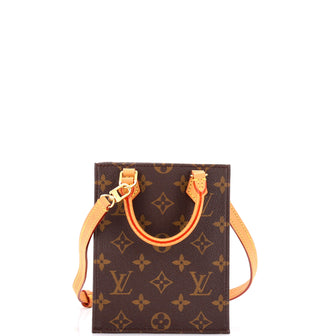 Louis Vuitton Petit Sac Plat Bag Monogram Canvas