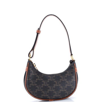 Celine Ava Bag Triomphe Coated Canvas Mini