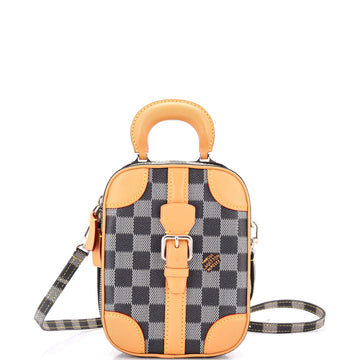 Louis Vuitton Valisette Verticale Bag Limited Edition Colored Damier