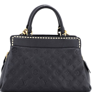 Louis Vuitton Vosges Handbag Whipstitch Monogram Empreinte Leather MM