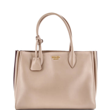 Prada Soft Bibliotheque Tote City Calfskin Medium