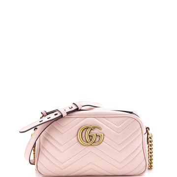 Gucci GG Marmont Shoulder Bag Matelasse Leather Small