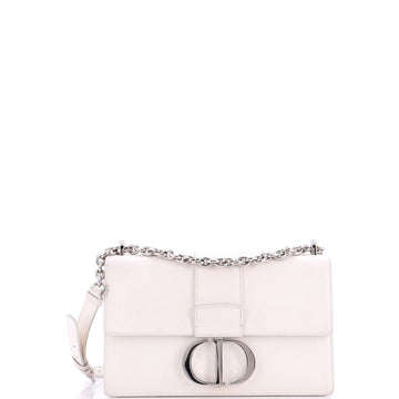 Christian Dior 30 Montaigne Chain Flap Bag Leather East West
