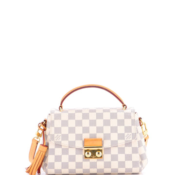 Louis Vuitton Croisette Handbag Damier