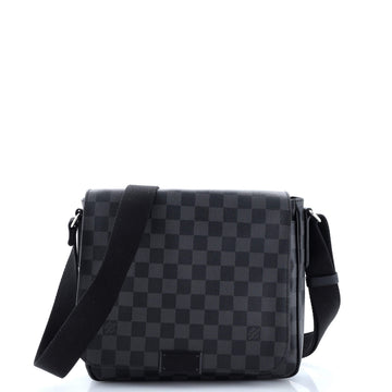 Louis Vuitton District Messenger Bag Damier Graphite PM