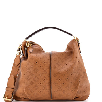 Louis Vuitton Selene Handbag Mahina Leather MM