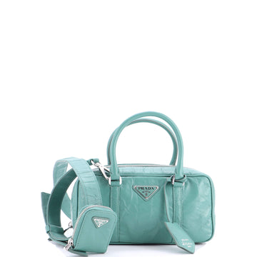 Prada Re-Edition Top Handle Bauletto Bag Nappa Antique Small