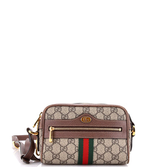 Gucci Ophidia Shoulder Bag GG Coated Canvas Mini
