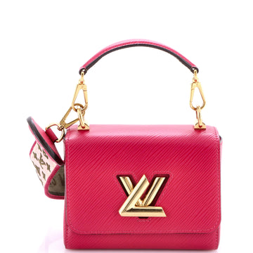 Louis Vuitton Twist Top Handle Bag Epi Leather Mini