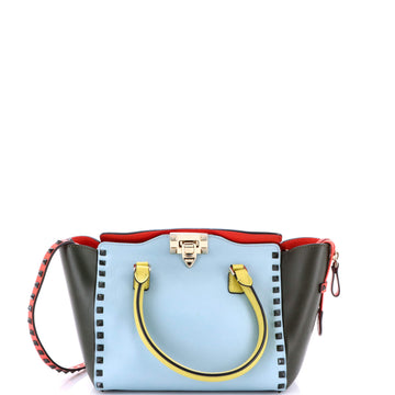 Valentino Garavani Rockstud Tote Rigid Leather Small