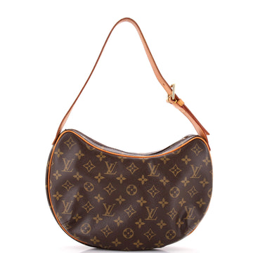 Croissant Handbag Monogram Canvas MM