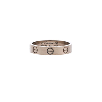 Cartier Love Wedding Band Ring 18K White Gold