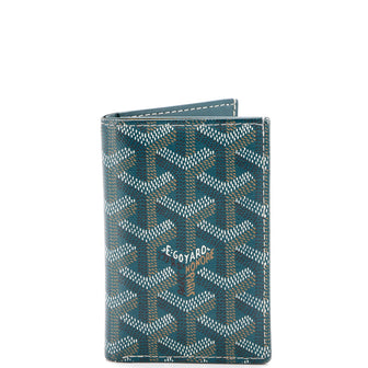 Goyard Saint Pierre Card Case Coated Canvas