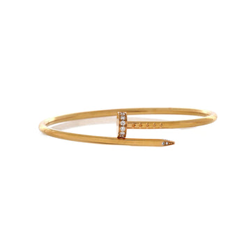 Cartier Juste un Clou Bracelet 18K Rose Gold with Diamonds Small