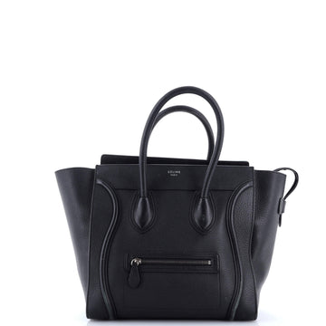Celine Luggage Bag Grainy Leather Mini