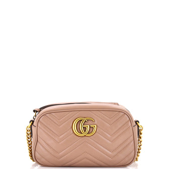 Gucci GG Marmont Shoulder Bag Matelasse Leather Small