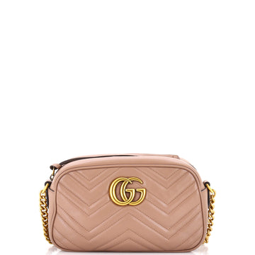 Gucci GG Marmont Shoulder Bag Matelasse Leather Small