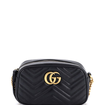 Gucci GG Marmont Shoulder Bag Matelasse Leather Small
