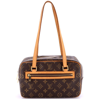 Louis Vuitton Cite Handbag Monogram Canvas MM