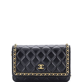 Chanel Chain Around Wallet on Chain Quilted Lambskin