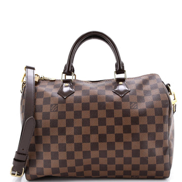 Louis Vuitton Speedy Bandouliere Bag Damier 30