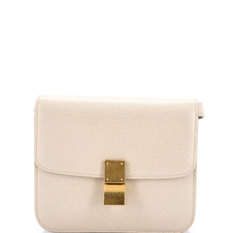 Celine Classic Box Bag Grainy Leather Teen