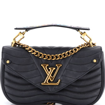 Louis Vuitton New Wave Chain Bag Quilted Leather MM