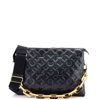 Louis Vuitton Coussin Bag Monogram Embossed Lambskin MM