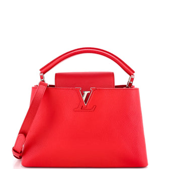 Louis Vuitton Capucines Bag Leather PM