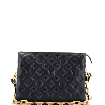 Louis Vuitton Coussin Bag Monogram Embossed Lambskin PM