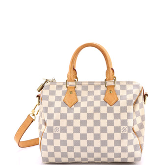 Louis Vuitton Speedy Bandouliere Bag Damier 25