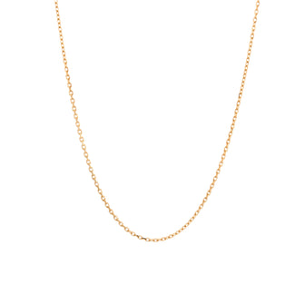 Van Cleef & Arpels Trace Chain Necklace 18K Yellow Gold 70cm