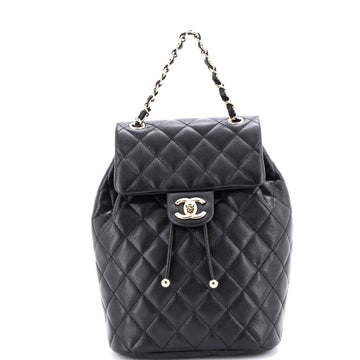 Chanel Urban Spirit NM Backpack Quilted Caviar Mini