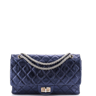 Chanel Reissue 2.55 Flap Bag Quilted Metallic Aged Calfskin 227