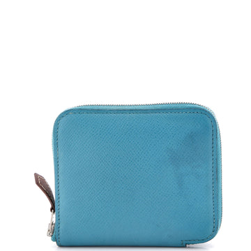 Hermes Azap Zip Around Wallet Silk'in Epsom Compact