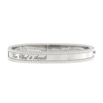 Van Cleef & Arpels Perlee Signature Bracelet 18K White Gold