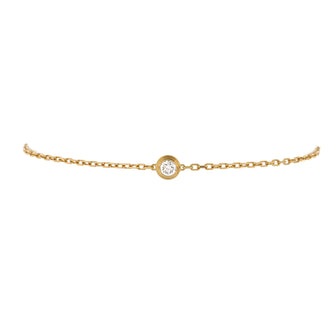 Cartier D'Amour Bracelet 18K Yellow Gold and Diamond