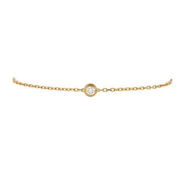 Cartier D'Amour Bracelet 18K Yellow Gold and Diamond