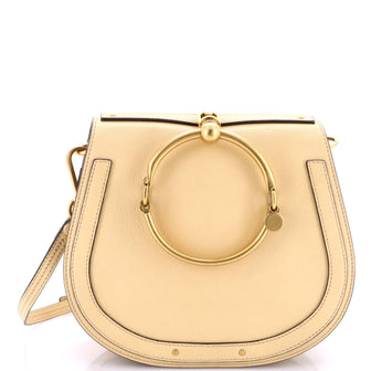 Chloe Nile Crossbody Bag Leather Medium
