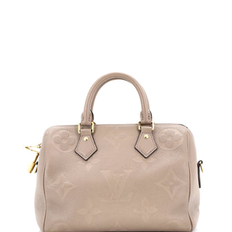 Louis Vuitton Speedy Bandouliere Bag Monogram Empreinte Giant 25