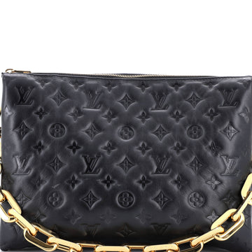 Louis Vuitton Coussin Bag Monogram Embossed Lambskin MM
