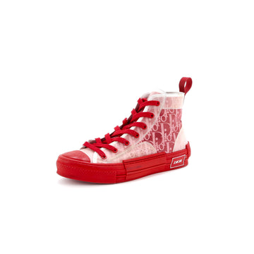 Christian Dior Men's B23 High-Top Sneakers Oblique Coated Canvas and PVC