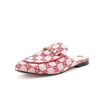 Gucci Women's Princetown Mules GG Canvas