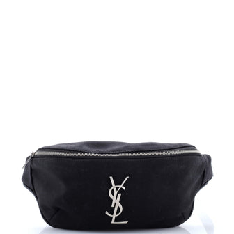 Saint Laurent Classic Monogram Belt Bag Canvas