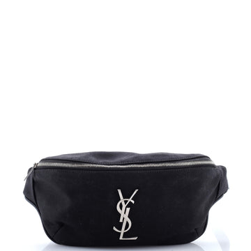 Saint Laurent Classic Monogram Belt Bag Canvas