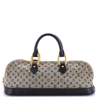 Louis Vuitton Alma Handbag Mini Lin Horizontal