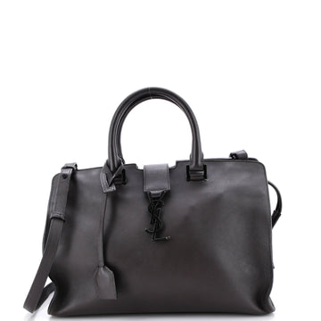 Saint Laurent Monogram Cabas Leather Small