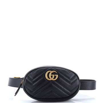 Gucci GG Marmont Belt Bag Matelasse Leather