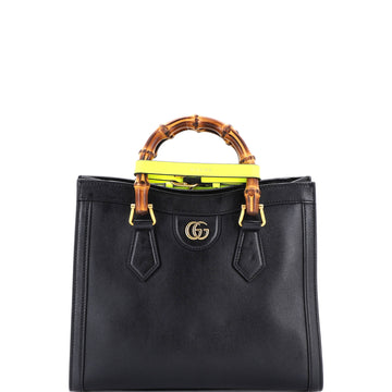 Gucci Diana NM Bamboo Handle Tote Leather Small